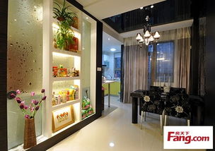 現代簡約二居室87.2平米9萬 潤楓領尚裝修案例 北京房天下家居裝修網