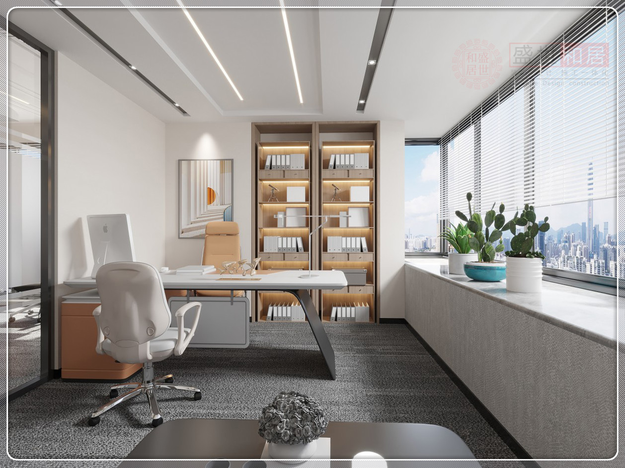 北京 現(xiàn)代主管辦公室現(xiàn)代風(fēng)格1400平米裝修效果圖案例_雅聯(lián)達(dá)裝飾裝修