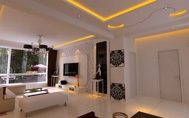 105平米兩居室簡約時尚經典裝修 巧婦省錢裝修-家居快訊-北京搜房裝修家居網