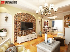 宜昌美式風格15-20萬裝修案例_裝修設計效果圖片 第1頁