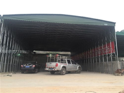 北京膜結構建筑工地棚質量可靠,活動推拉棚雨蓬