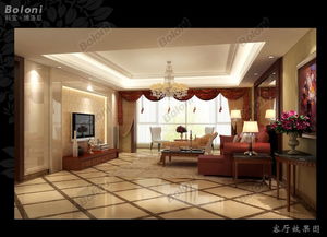 西式古典二居室客廳裝修圖片 北京裝修設計 搜房網裝修家居網