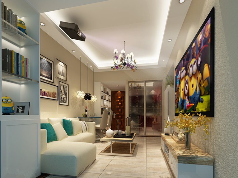 信義嘉御山-現代簡約-78平米二居室裝修圖片-北京裝修設計-搜房網裝修家居網