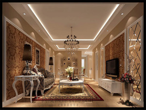 180平米復式戶型歐式風格家裝裝修圖片設計-北京齊裝網裝修效果圖