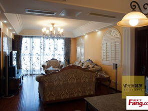 石家莊國粹西式古典四居室裝修效果圖 180平米8萬裝修設計案例 石家莊房天下家居裝修網