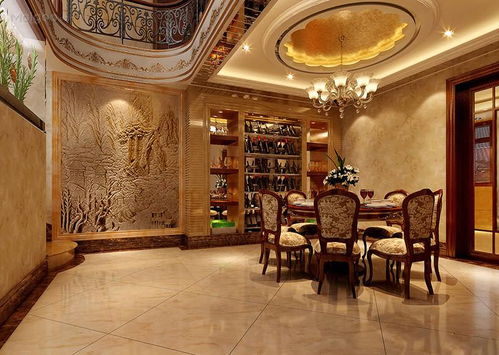 別墅裝修 優雅時尚酒柜系列