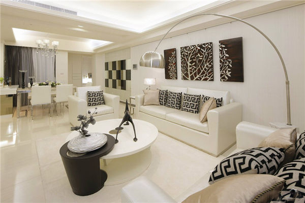 北京城明亮的現(xiàn)代簡(jiǎn)約 白色裝修效果圖全解析