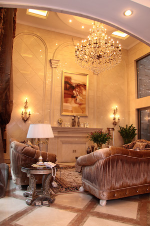 320平米歐式別墅裝修設(shè)計(jì)——北京齊裝網(wǎng)精選效果圖賞析